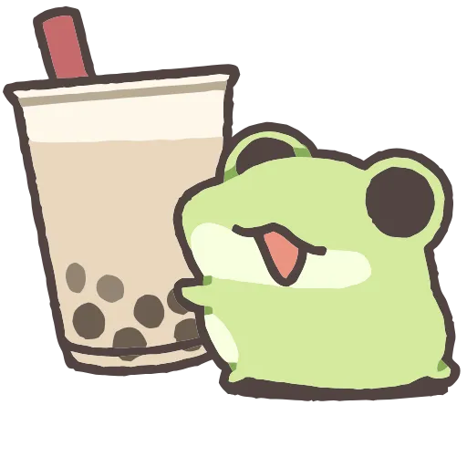 Стикер 51 Just Frogs