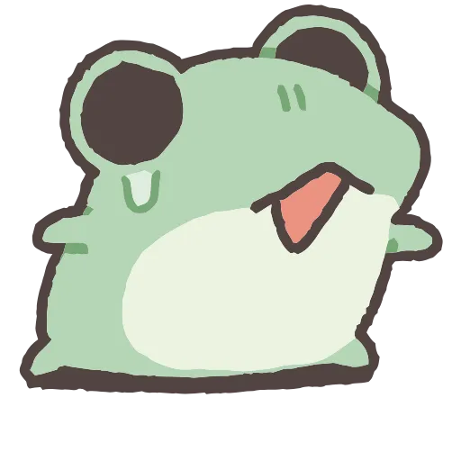 Стикер 52 Just Frogs