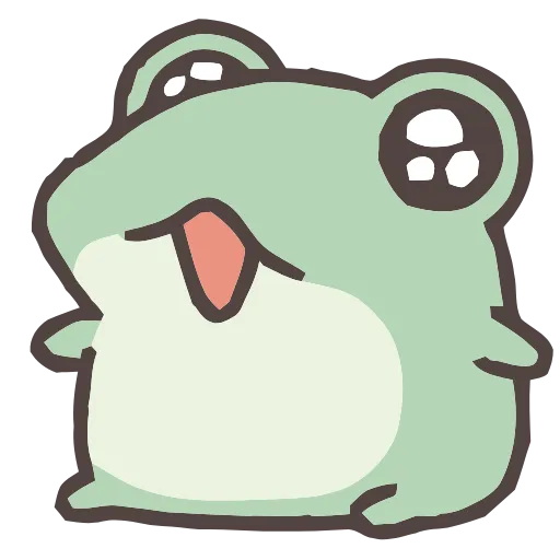 Стикер 12 Just Frogs