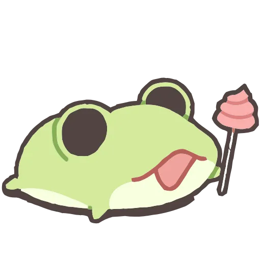 Стикер 39 Just Frogs