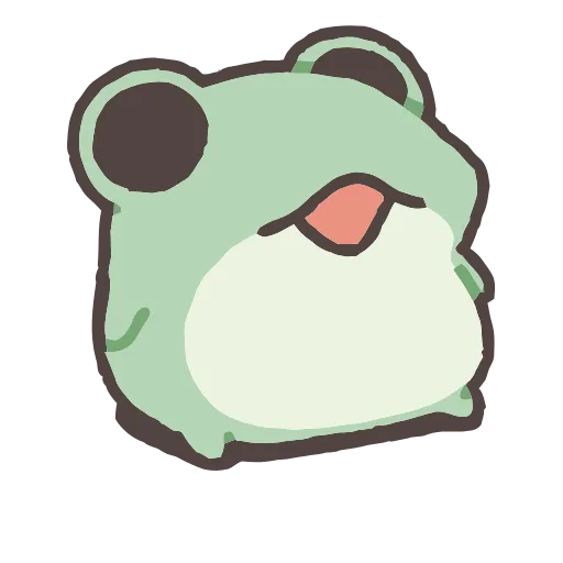 Стикер 53 Just Frogs