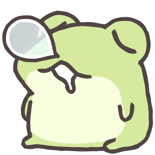 Стикер 10 Just Frogs