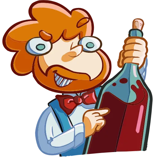 🍷 Эмодзи «Просто Славик» для Telegram