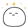Стикер 34 Just A Mochi