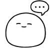 Стикер 37 Just A Mochi