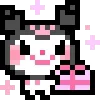 Стикер 39 🌟 Пиксельные Sanrio, Hello Kitty, для статусов
