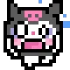 Стикер 42 🌟 Пиксельные Sanrio, Hello Kitty, для статусов