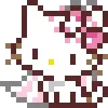Обложка набора 🌟 Пиксельные Sanrio, Hello Kitty, для статусов