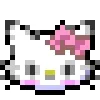 Стикер 15 🌟 Пиксельные Sanrio, Hello Kitty, для статусов