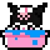 Стикер 25 🌟 Пиксельные Sanrio, Hello Kitty, для статусов