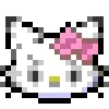 Стикер 13 🌟 Пиксельные Sanrio, Hello Kitty, для статусов
