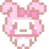 Стикер 54 🌟 Пиксельные Sanrio, Hello Kitty, для статусов