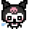Стикер 35 🌟 Пиксельные Sanrio, Hello Kitty, для статусов