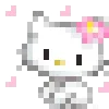 Стикер 22 🌟 Пиксельные Sanrio, Hello Kitty, для статусов