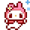 Стикер 59 🌟 Пиксельные Sanrio, Hello Kitty, для статусов