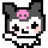 Стикер 38 🌟 Пиксельные Sanrio, Hello Kitty, для статусов