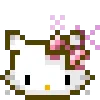 Стикер 17 🌟 Пиксельные Sanrio, Hello Kitty, для статусов