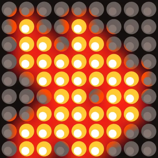 Стикер 46 Led Screen Emoji #font #foradmins #decor
