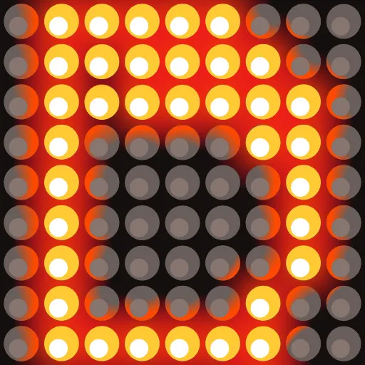 Стикер 4 Led Screen Emoji #font #foradmins #decor