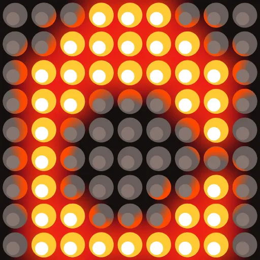 Стикер 3 Led Screen Emoji #font #foradmins #decor