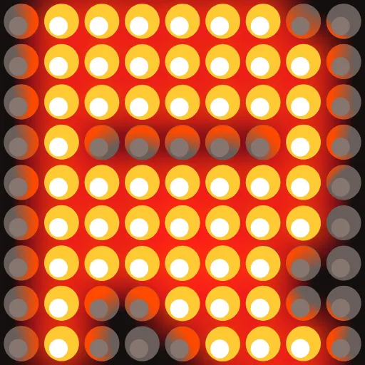 Стикер 18 Led Screen Emoji #font #foradmins #decor
