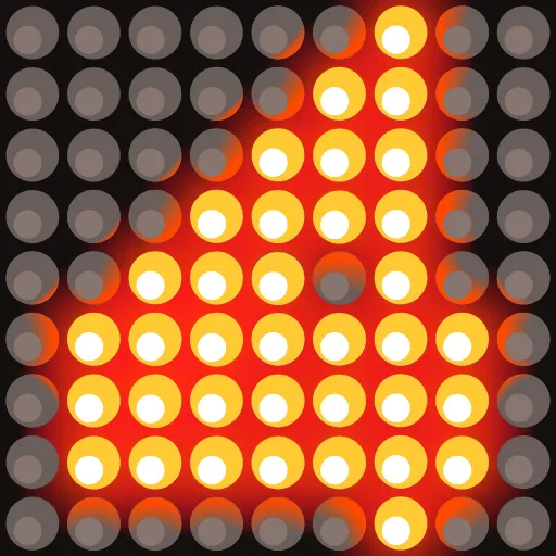 Стикер 32 Led Screen Emoji #font #foradmins #decor