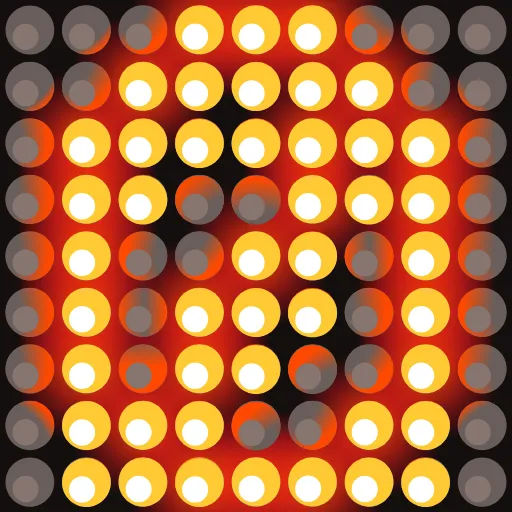 Стикер 28 Led Screen Emoji #font #foradmins #decor