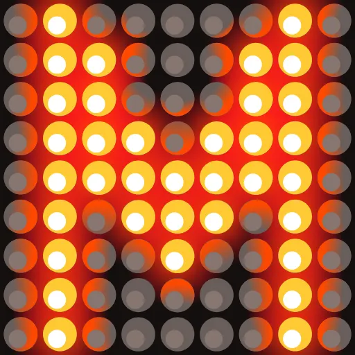 Стикер 13 Led Screen Emoji #font #foradmins #decor