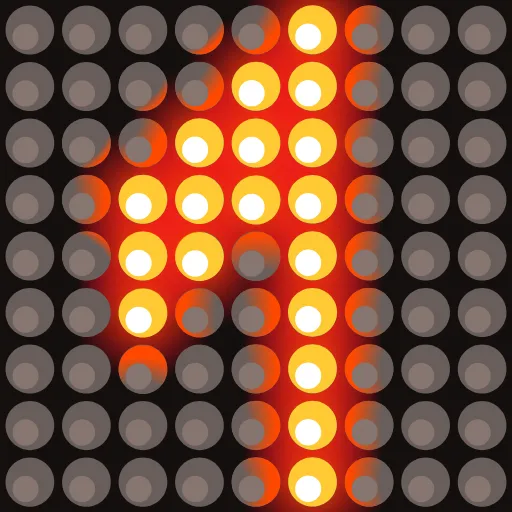 Стикер 29 Led Screen Emoji #font #foradmins #decor