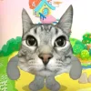 Стикер 8 Коты премиум