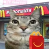 Стикер 25 Коты премиум