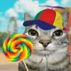 Стикер 16 Коты премиум