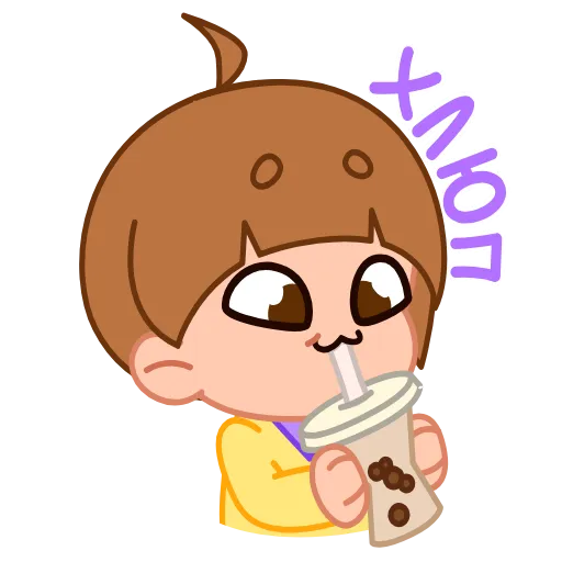 🧃 Эмодзи «K-Pop Boys» для Telegram