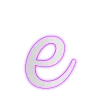 🤩 Эмодзи «Розовые буквы, большие и маленькие» для Telegram