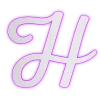 🤩 Эмодзи «Розовые буквы, большие и маленькие» для Telegram