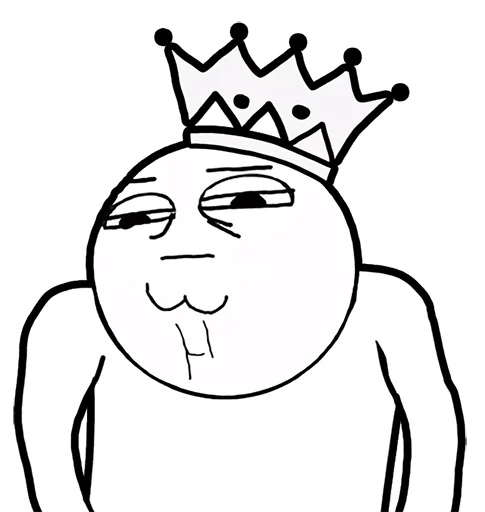 🤴 Стикер «marmok_top» для Telegram