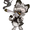 Стикер 35 Узи