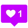 Стикер 39 Purple #color #purple #cute #status #girl