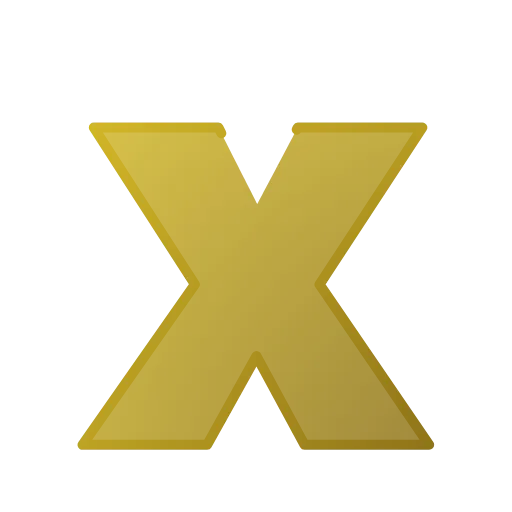 Стикер 24 Letters, Numbers and Characters