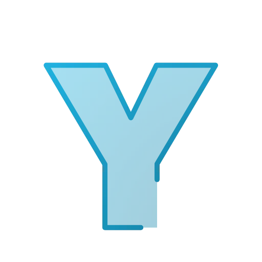 Стикер 25 Letters, Numbers and Characters
