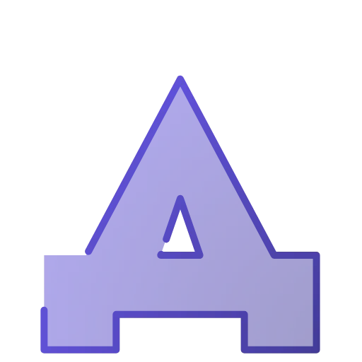 Стикер 41 Letters, Numbers and Characters