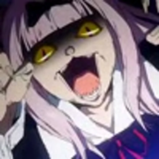 😈 Эмодзи «Kaguya-sama S1Госпожа Кагуя В любви как на войне&;» для Telegram