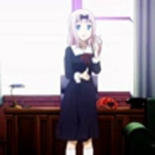 💃 Эмодзи «Kaguya-sama S1Госпожа Кагуя В любви как на войне&;» для Telegram