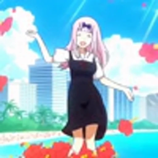 💃 Эмодзи «Kaguya-sama S1Госпожа Кагуя В любви как на войне&;» для Telegram