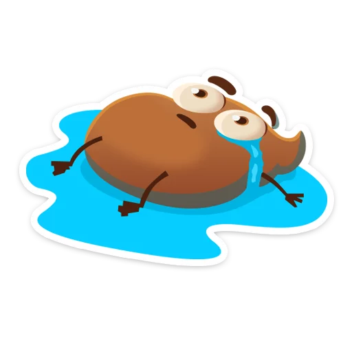 💦 Стикер «Какашечка» для Telegram