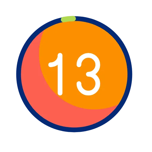 Стикер 44 Календарь+ HD