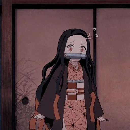 🌸 Стикер «nezuko-chan» для Telegram