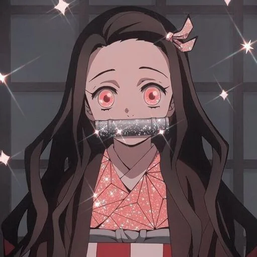 🌸 Стикер «nezuko-chan» для Telegram