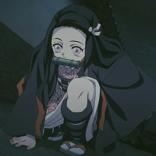 🌸 Стикер «nezuko-chan» для Telegram