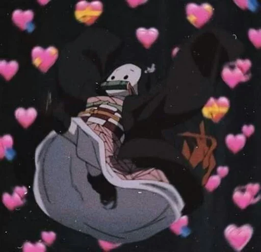 🌸 Стикер «nezuko-chan» для Telegram
